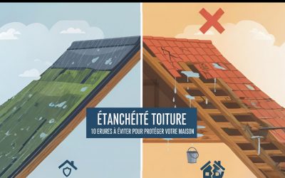 Étanchéité toiture : 10 erreurs à éviter pour protéger votre maison